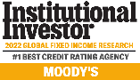 Institutional Investor Global Fixed Income Research 2022: #1 Best Credit Rating Agency